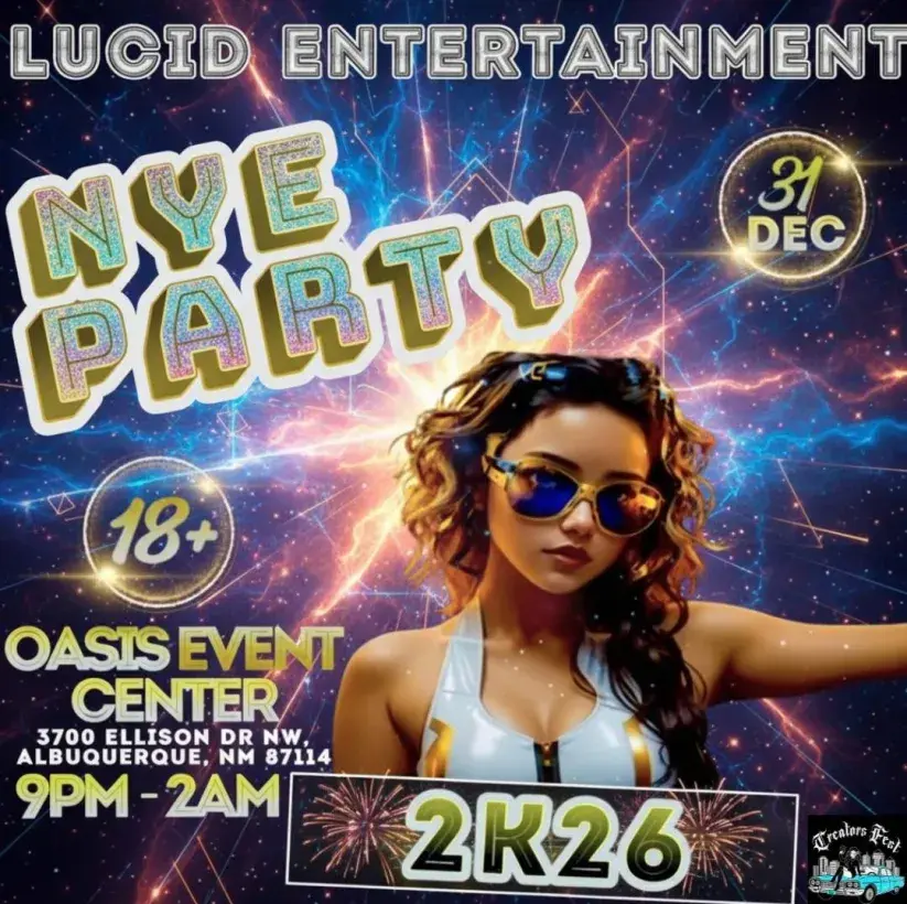 LUCID: New Year's Eve Flyer