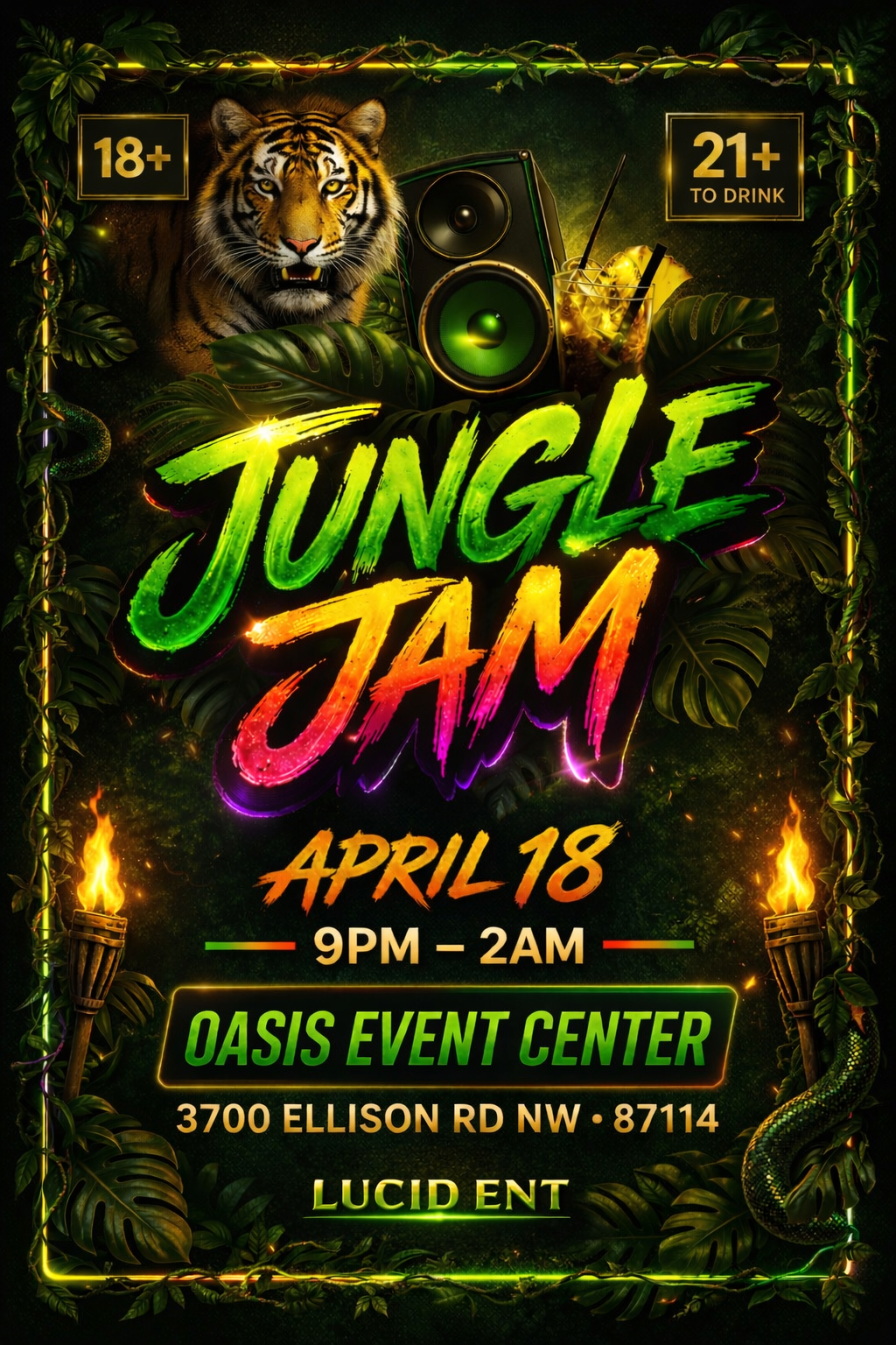 LUCID JUNGLE JAM