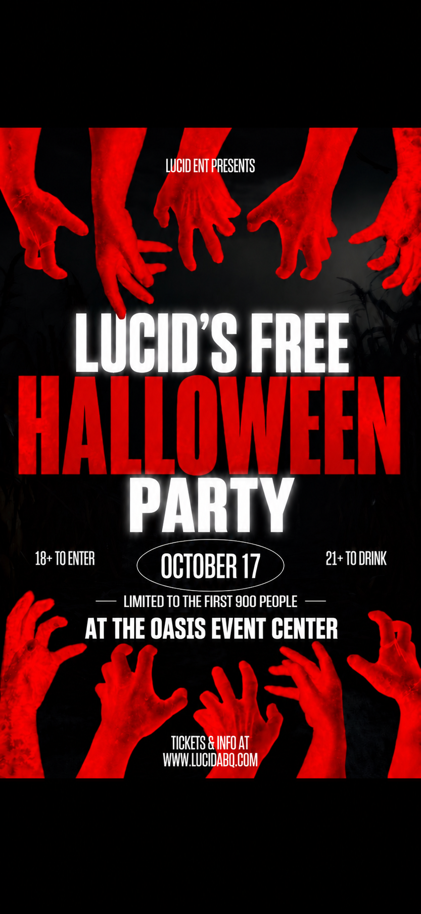 Lucid’s Free Halloween Party